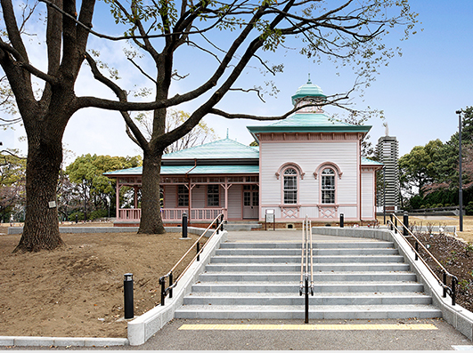 平塚市：八幡山の洋館移築復原（歴史的建造物として、国の有形文化財に登録）