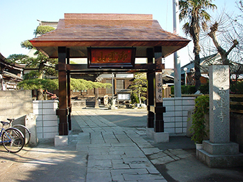 茅ヶ崎：S寺山門